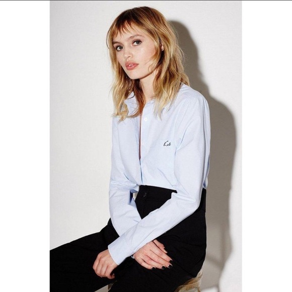 Equipment x Kate Moss London Oxford Button Down - Picture 3 of 9